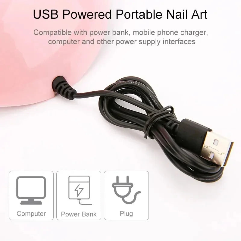 SUN X3 Nail Dryer Gel Nail Polish Curing LED UV Light with 3 Timers Automatic Sensor LCD Display Professional Nail Art Tools