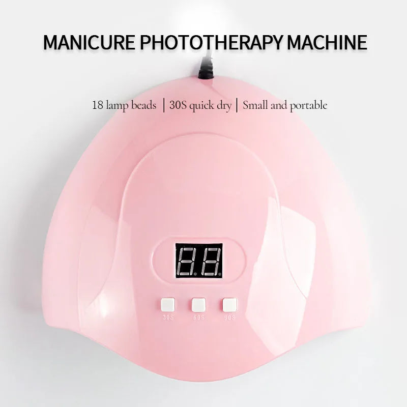 SUN X3 Nail Dryer Gel Nail Polish Curing LED UV Light with 3 Timers Automatic Sensor LCD Display Professional Nail Art Tools