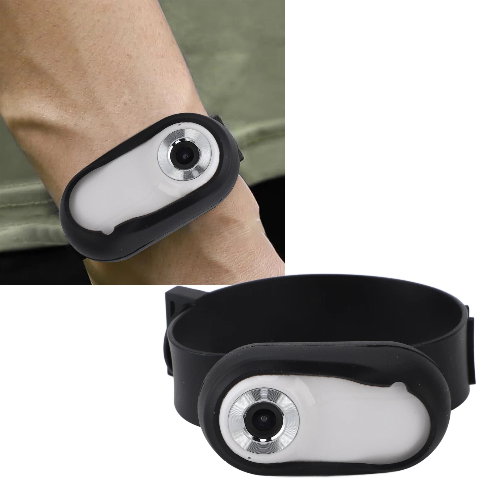 Pet Collar Camera for Videos and Photos HD 1080P 170° Wide Angle USB Rechargeable Adjustable Pet Camera Collar for Dogs Cats